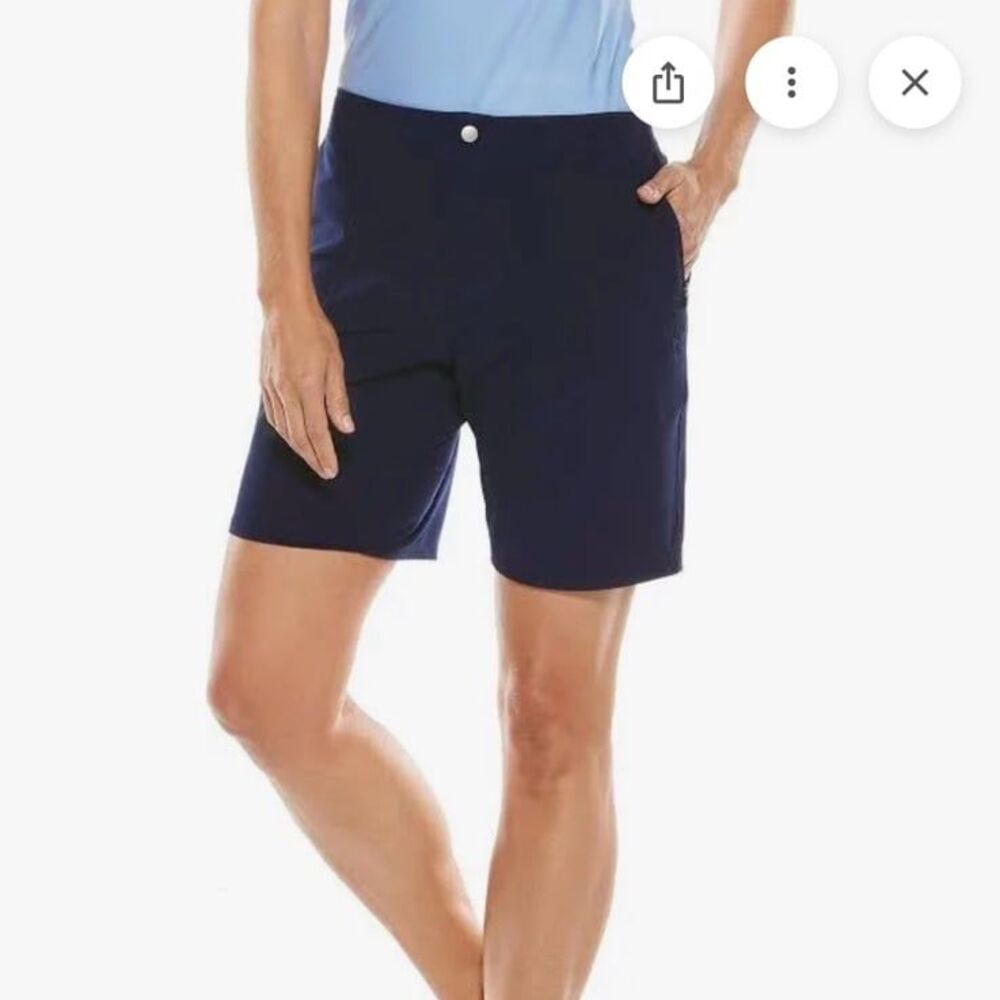 Coolibar Women's Shorts Coolibar Schooner Boardshorts Shorts Navy 14